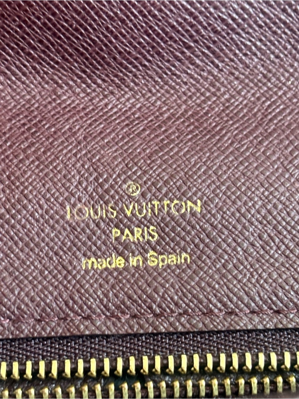 Auth Louis Vuitton Clutch Bag Taiga Serengeti Acajou - Picture 10 of 16